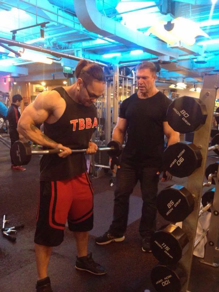 Amaury Mauquoi, coach de bodybuilding en Thaïlande