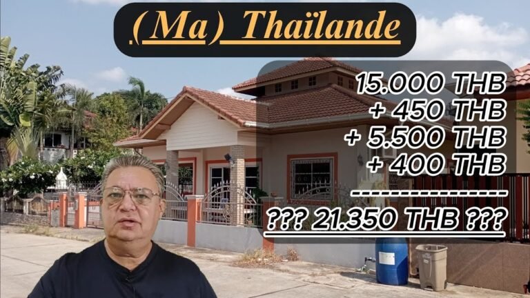 Vivre en Thaïlande avec 10 000 THB par mois en 2025 - Est-ce possible ?